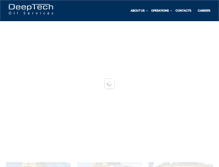 Tablet Screenshot of deeptechoilservices.com